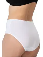 Modal Pamuk Yüksek Bel Külot Emay 1442 Beyaz görsel 5