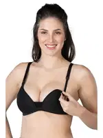 Modal Cotton Kaplı Emzirme Sütyeni Emay 1422 Siyah