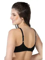 Modal Cotton Kaplı Emzirme Sütyeni Emay 1422 Siyah detay görünüm