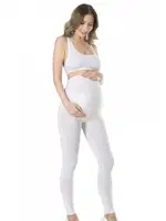 Modal Hamile Tayt Fabony 1090 Beyaz