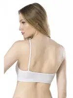 Modal İp Askılı Büstiyer Fabony 1000 Beyaz detay görünüm