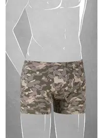 Doreanse Modal Kamuflaj Desenli Normal Paça Boxer Doreanse 612