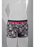 Modal Kaplan Baskılı Normal Paça Renkli Boxer Doreanse 610 Kaplan