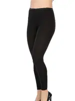 Modal Pamuklu Uzun Tayt Emay 1432 Siyah farklı açı