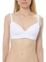 NBB 3691 Sütyen Seamless Dikişsiz Beyaz farklı açı