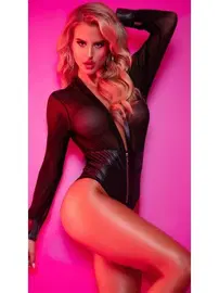 NightLight Night Light Fermuarlı Fantazi Body 3248