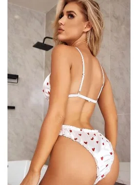 NightLight Kalpli Beyaz Sütyen Takım Night Light 3363 - Alternatif Görünüm