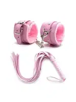 Nightlight Fantazi Kırbaç Kelepçe Seti 8015 Pembe