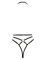 Nightlight Göğüs Detaylı Fantazi Harness 8008 Siyah detay görünüm