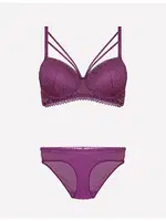 Nurteks 4310 Desteksiz Sütyen Takım Mor görsel 5