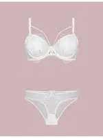 Nurteks 4485 Destekli Dolgulu Sütyen Takım Ekru görsel 5