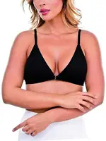 Önden Açmalı Modal Sütyen İmer 2247 Siyah görsel 4