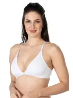 Önden Açmalı Sporcu Sütyen Emay 1416 Beyaz farklı açı