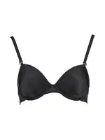 Orkide Boyundan Bağlı Dolgusuz Sütyen 2000 Siyah farklı açı