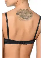 Orkide Dolgulu Sütyen 2350 Siyah görsel 4