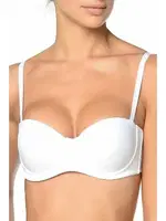 Orkide Dolgusuz Straples Sütyen 2550 Beyaz görsel 5