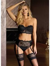 Orkide Orkide Sofia Straples Sütyen Jartiyer Takım