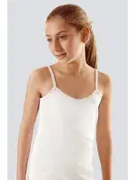 Papatyalı İp Askılı Çocuk Kaşkorse (2'li Paket) Türen 415 Beyaz