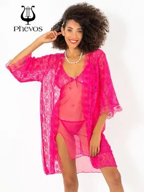 Phevos Phevos 3Lü Gecelik ve Sabahlık Takımı - Alternatif Görünüm