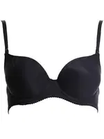 Pierre Cardin Emily Boş Kap Desteksiz Tek Sütyen 6000 Siyah detay görünüm