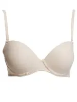 Pierre Cardin Belinda Boş Kap Desteksiz Tek Sütyen 6040 Beyaz detay görünüm