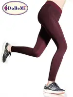 DoReMi Calixto Seamless Tayt Bordo-Siyah