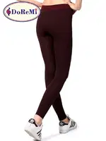 DoReMi Calixto Seamless Tayt Bordo-Siyah görsel 6