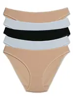 High Leg Külot 5 Li Ekonomik Paket Pierre Cardin 2057 Karışık