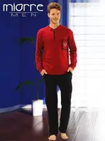 Pijama Takımı Erkek Bordo