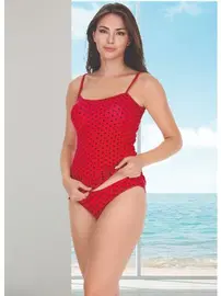 Lady Puantiyeli Atlet ve Slip Külot Takım Lady 706