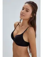 Rose Kulaklı Desteksiz Tek Sütyen Eros ERSK110 Siyah detay görünüm