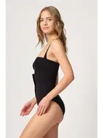 Seamless Önden Agraflı Göğsü Açık Boy Korse Emay 2043 Siyah görsel 5