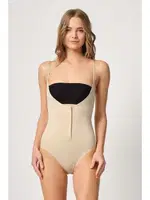 Seamless Önden Agraflı Göğsü Açık Boy Korse Emay 2043 Ten görsel 7