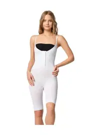 Emay Seamless Önden Agraflı Göğsü Açık Paçalı Boy Korse Emay 2093