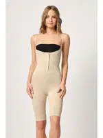 Seamless Önden Agraflı Göğsü Açık Paçalı Boy Korse Emay 2093 Ten detay görünüm