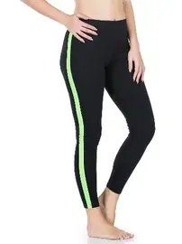 Derya Kurşun Şeritli Kadın Tayt Derya Kurşun 0603