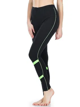 Derya Kurşun Şeritli Kadın Tayt Derya Kurşun 0604 - Alternatif Görünüm