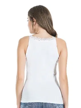 Derya Kurşun Sıfır Kol Dantelli Kadın Atlet Derya Kurşun 229 - Alternatif Görünüm