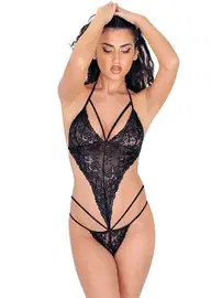 Sistina Siyah Bodysuit Sistina 929