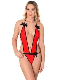Sistina Erotik Kırmızı Babydoll Sistina 973