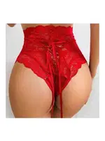 Kırmızı Dantel Külot Sistina K1001 Görsel