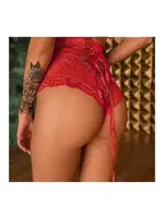 Kırmızı Dantel Külot Sistina K1001 Görsel detay görünüm