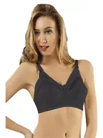 Sistina Kelebekli Toparlayıcı Sütyen 502 Siyah görsel 6