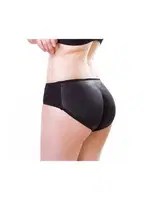 Sistina Popo Kaldırıcı Pop Up Korse Silikonlu Külot D-721 Siyah görsel 5