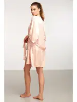 Kom Sofia Saten Sabahlık detay görünüm