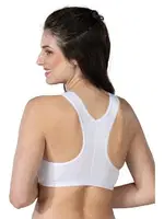 Sporcu Büstiyer Emay 1424 Beyaz detay görünüm