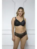 Süngersiz Balenli Toparlayıcı Minimizer Sütyen Moonlight 2165 Siyah