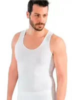 Süper Rahat Bambu Erkek Atlet Lüx DRM 3900 Beyaz