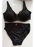 Toparlayıcı Sütyen Takım Le Jardin Christine 5035 Siyah farklı açı