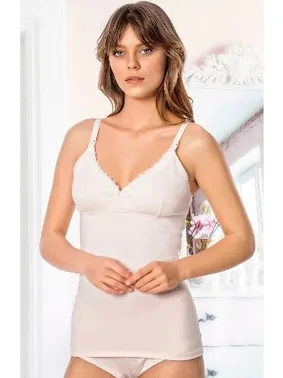 Godewo Toz Pembe Pamuklu Lohusa Emzirme Atleti Mammabra Godewo MB3005 - Alternatif Görünüm